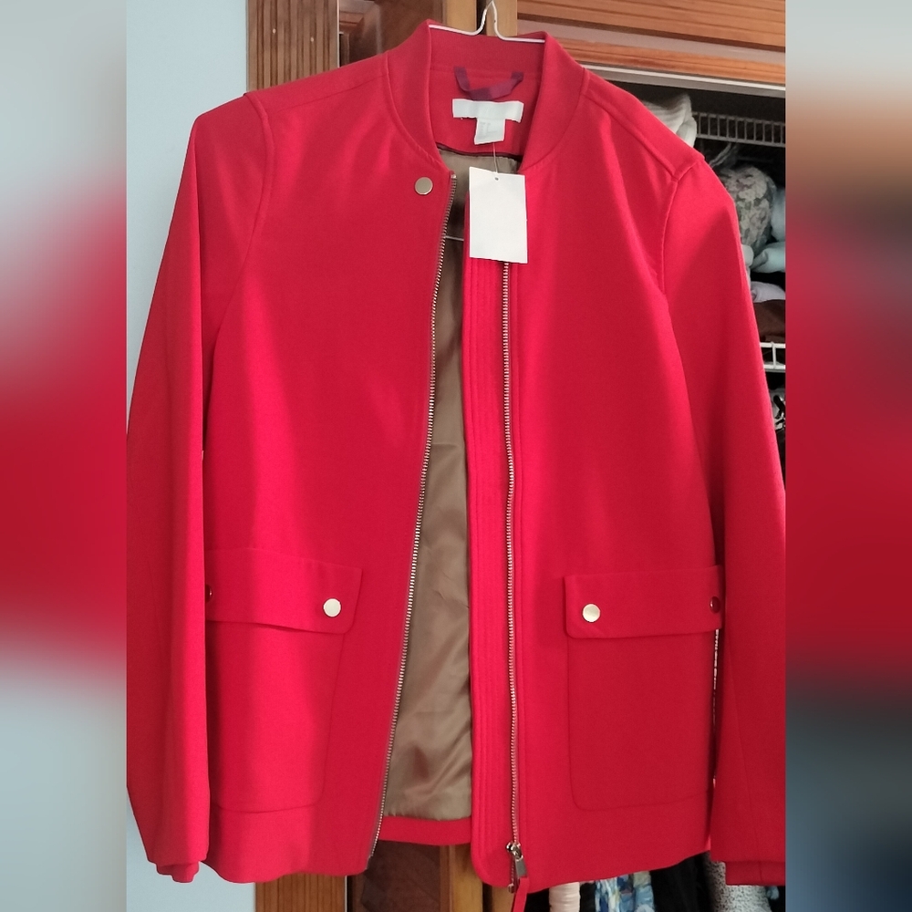 H&M brand new red jacket